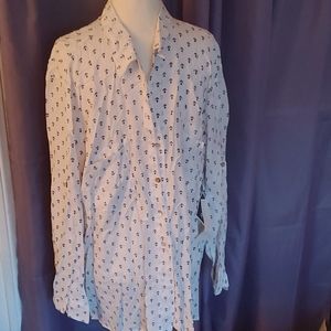 Womens new with tags anchor blouse